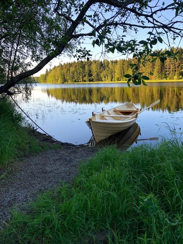Tretopphytter Pa Grensen - Beverhytta Med Robat Og Gjeddefiske Halden Ngoại thất bức ảnh